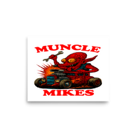 Muncle Mikes Hot Rod and Rat Rod Shirt Mayhem! Monster Rods! (020) Matte Poster product mockup 6