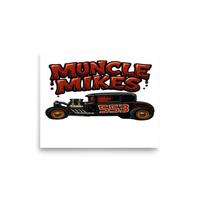 Muncle Mikes Hot Rod and Rat Rod Shirt Mayhem! 553 Matte Poster product mockup 6