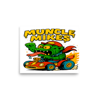 Muncle Mikes Hot Rod and Rat Rod Shirt Mayhem! Monster Rods! (017) Matte Poster product mockup 6