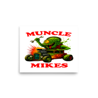 Muncle Mikes Hot Rod and Rat Rod Shirt Mayhem! Monster Rods! (025) Matte Poster product mockup 6