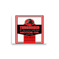 Thorobread Oil Vintage Gas and Oil Matte Poster — 8 × 10, front view