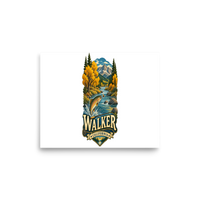 Walker California Matte Poster product mockup 6