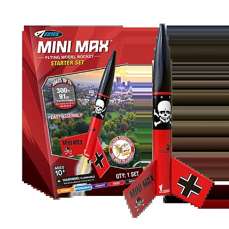 Estes Mini Der Red Max Starter Set #5337 #5337 product image