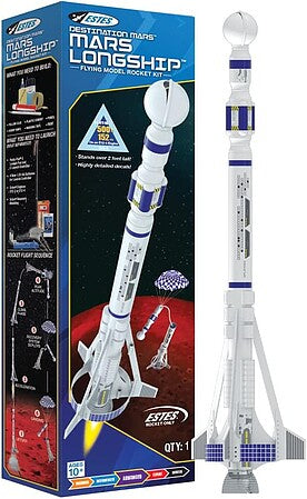 Estes Destination Mars Longship Model Rocket Kit #7296 product image