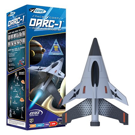 Estes Space Corps DARC-1 Model Rocket Kit #7307 product image