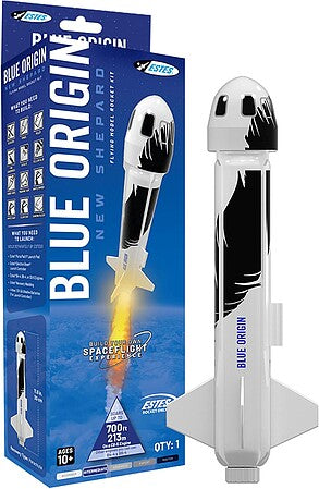 Estes Blue Origin New Shepard Builder Model Rocket Kit #7315 product image
