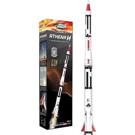 Estes Athena H Pro Series II Model Rocket Kit #9725 product image