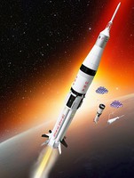 Estes 1/100 SATURN V MODEL KIT #1967 - product image 3