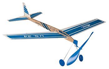 Estes Super Stratosphere Rubber Band Balsa Glider #3434 - product image