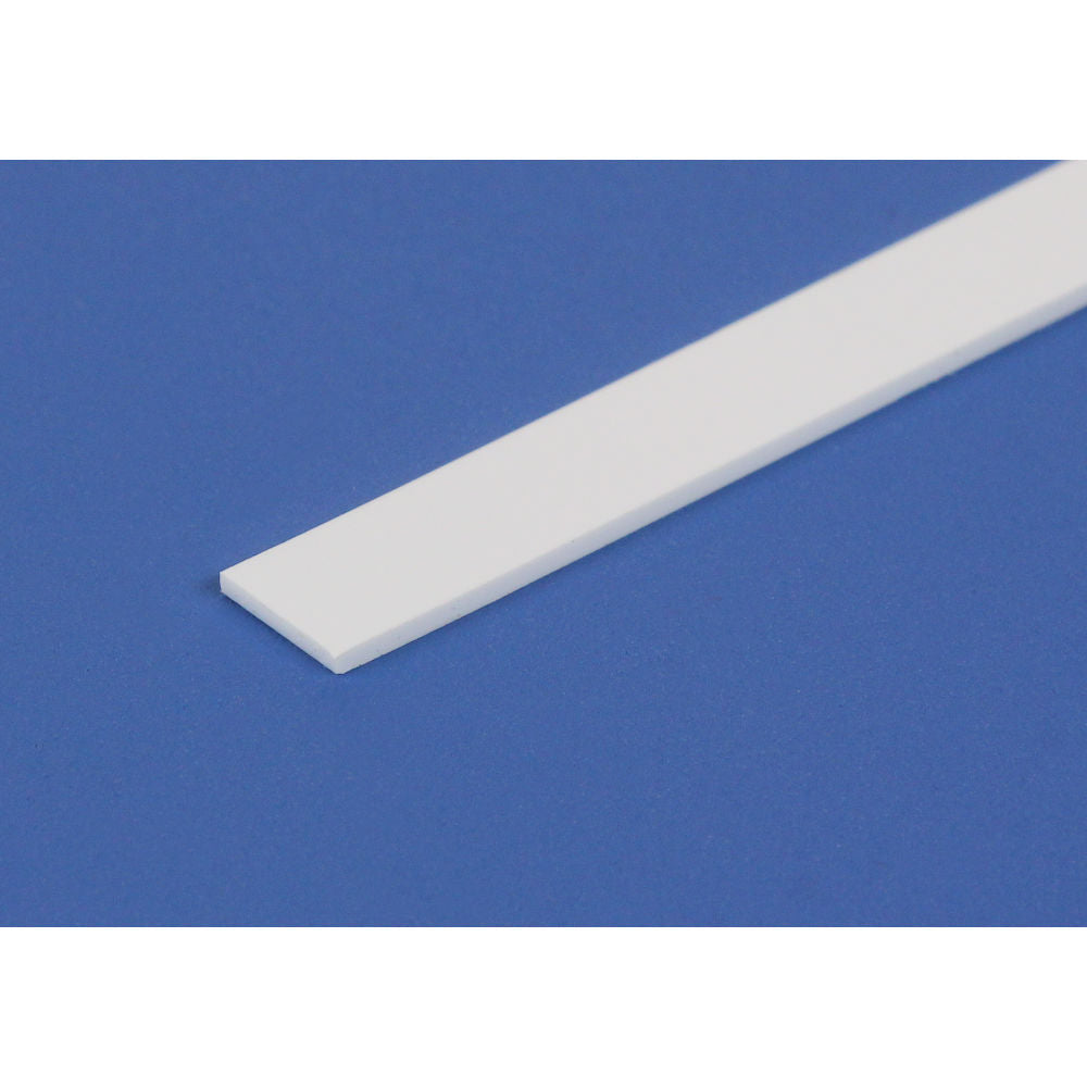 Evergreen Scale Models 100 Styrene Strip .010 x .020 x 14 in - 10 Pack - product image