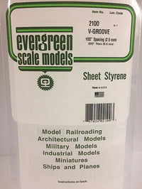 Evergreen Scale Models .020 V GROOV SIDING 12X24 #12100 - product image 2