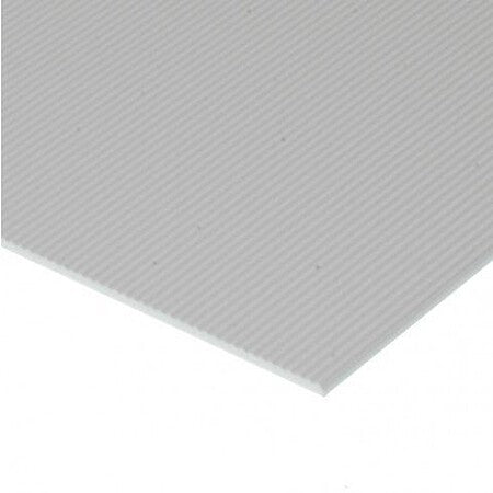 Evergreen Scale Models 12x24" Corr Metal Siding #14525 - product image
