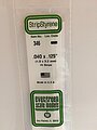 Evergreen Scale Models 040x125 Strips #346 - product image 2