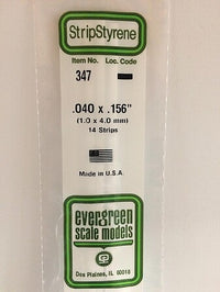 Evergreen Scale Models 040x156 Strips #347 - product image