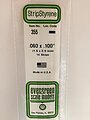 Evergreen Scale Models 060x100 Strips #355 - product image 2