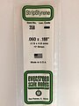 Evergreen Scale Models 060x188 Strips #358 - product image 2