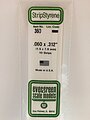 Evergreen Scale Models 060x312 Strips #360 - product image 2