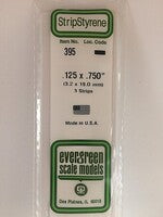 Evergreen Scale Models Opaque White Styrene Strips .100'' Thick, 24'' Long #380 - product image 3