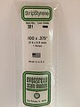 Evergreen Scale Models 100x375 Strips #381 - product image 2