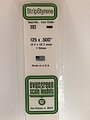 Evergreen Scale Models 125x500 Strips #393 - product image 2