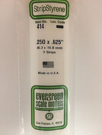Evergreen Scale Models 250x625 Strips #414 - product image
