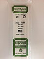 Evergreen Scale Models 093 Tube 3/32 #423 - product image 2