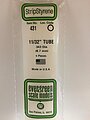 Evergreen Scale Models 344 Tube 11/32 #431 - product image 2