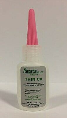 Evergreen Scale Models 1/2 Oz/14.2g Thin Ca #615 - product image