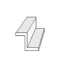 Evergreen Scale Models .250 Z Channel 2pk #757 - product image