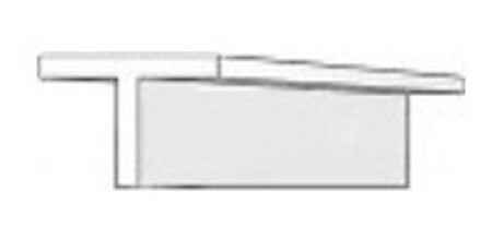 Evergreen Scale Models .257 T Shape 4 Pack #768 - product image