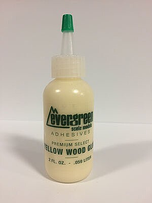 Evergreen Scale Models 2 Oz/.059l Y Wood Glue6pa #825 - product image