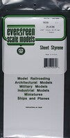 Evergreen Scale Models Plastic Styrene Plain Sheet (.060 x 6 x 12) (1) #9060 - product image 3