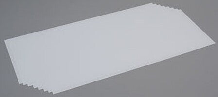 Evergreen Scale Models .010 Opaque White Sheets #9101 - product image