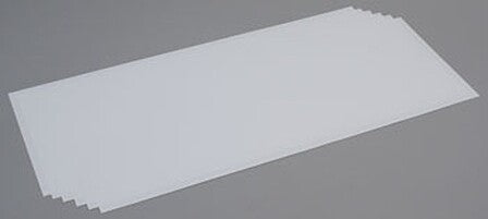 Evergreen Scale Models .020 Opaque White Sheets #9103 - product image