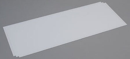Evergreen Scale Models .040 Opaque White Sheets #9105 - product image