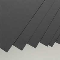 Evergreen Scale Models Plastic Styrene Black Sheet .010x8x21 (8) #9111 - product image