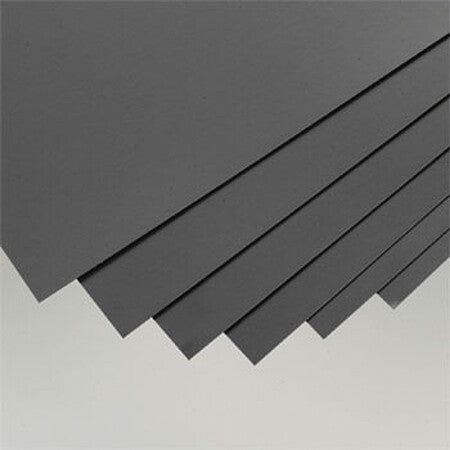 Evergreen Scale Models Plastic Styrene Black Sheet .020x8x21 (6) #9113 - product image
