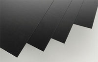 Evergreen Scale Models Plastic Styrene Black Sheet .030x8x21 (4) #9114 - product image