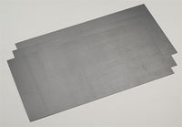 Evergreen Scale Models Plastic Styrene Black Sheet .020x6x12 (3) #9513 - product image