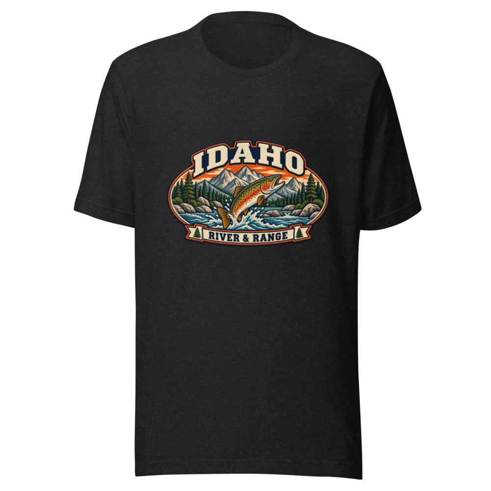 Idaho State Heritage Premium T-Shirt product mockup