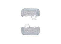 C Track End Piece for Track Roadbed Transparent — exact product view