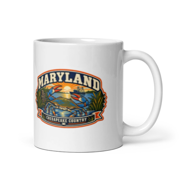 Maryland Heritage Badge Coffee Mug – 11 oz product mockup