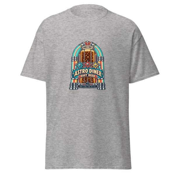 Astro Diner Root Beer T-Shirt product mockup