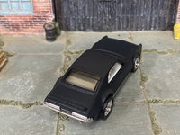 Satin-black 1966 Toronado custom Hot Wheels, actual item, photo 2 of 4