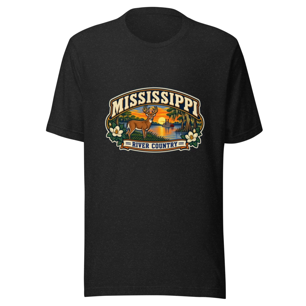 Mississippi State Heritage Premium T-Shirt product mockup