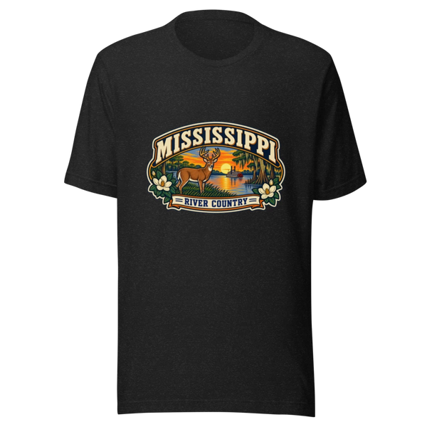 Mississippi State Heritage Premium T-Shirt product mockup