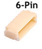 Train Control Systems 1262 6-Pin Micro-JST Connector - product image