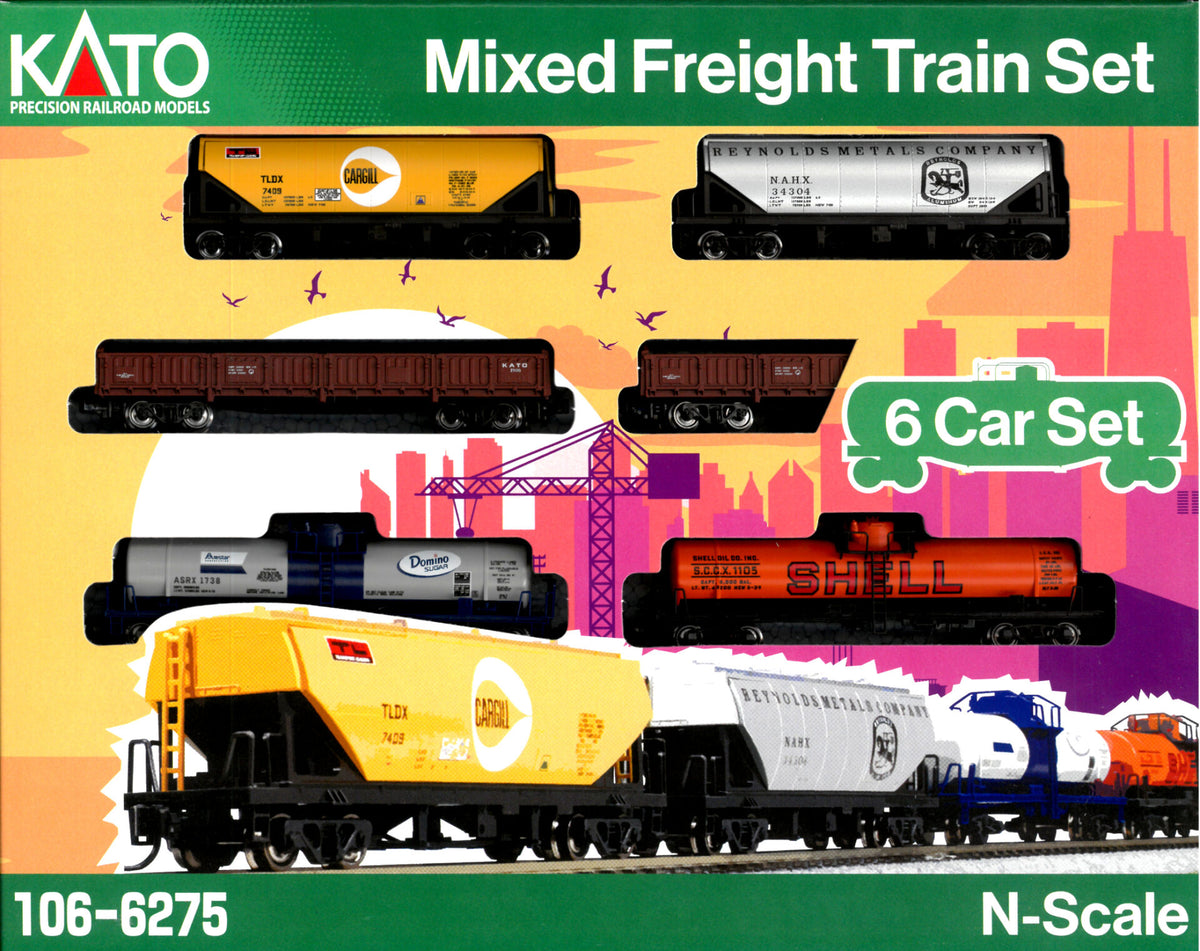 Mixed Freight Train Set (106-6275) exact product view 1