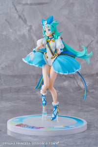 SPARK Fig SF-01 Princess Ripple GN211 non-scale figure from Princession Orchestra on its decorated base, three-quarter front view. Manufacturer prototype photograph.