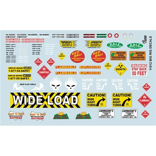 Gofer Racing Decals Big Rig Decal — exact product reference